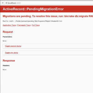 Pending Migration Rails4